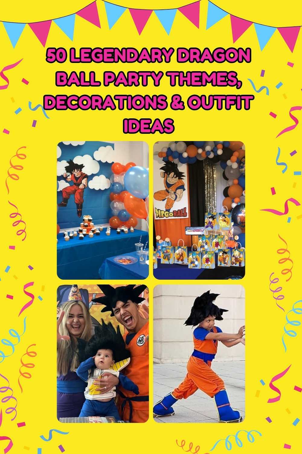  Legendary Dragon Ball Party Themes, Decorations & Outfit Ideas