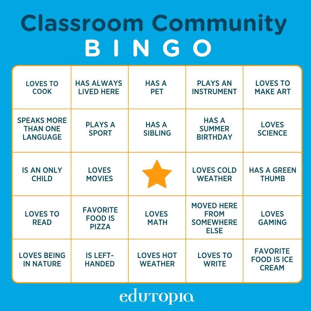 Classroom Bingo