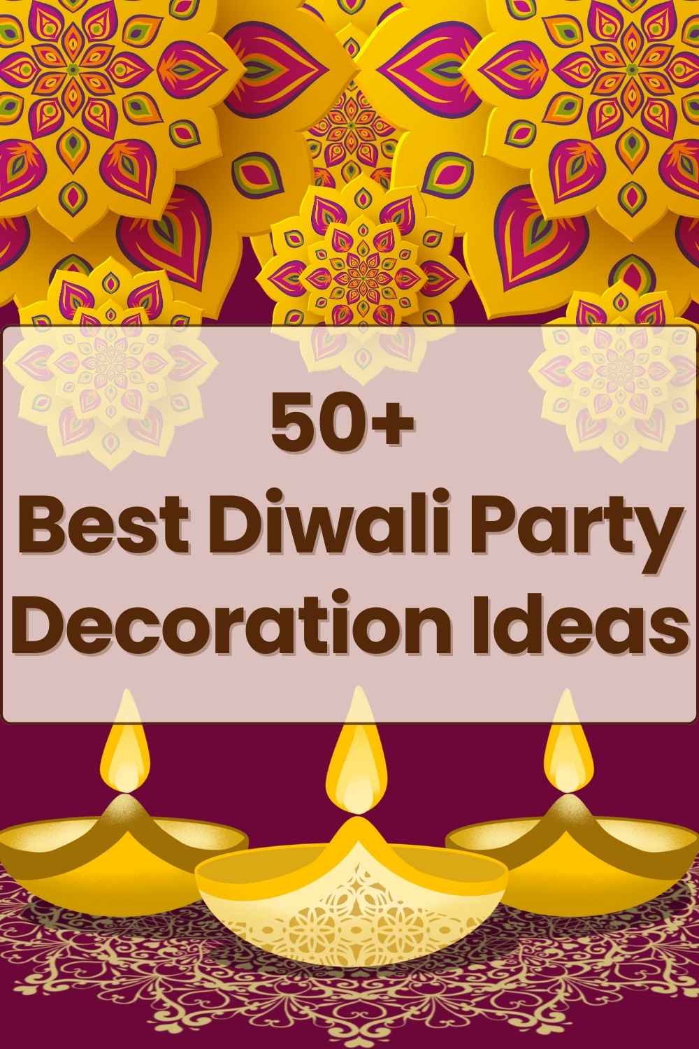 Diwali Party Decoration Ideas
