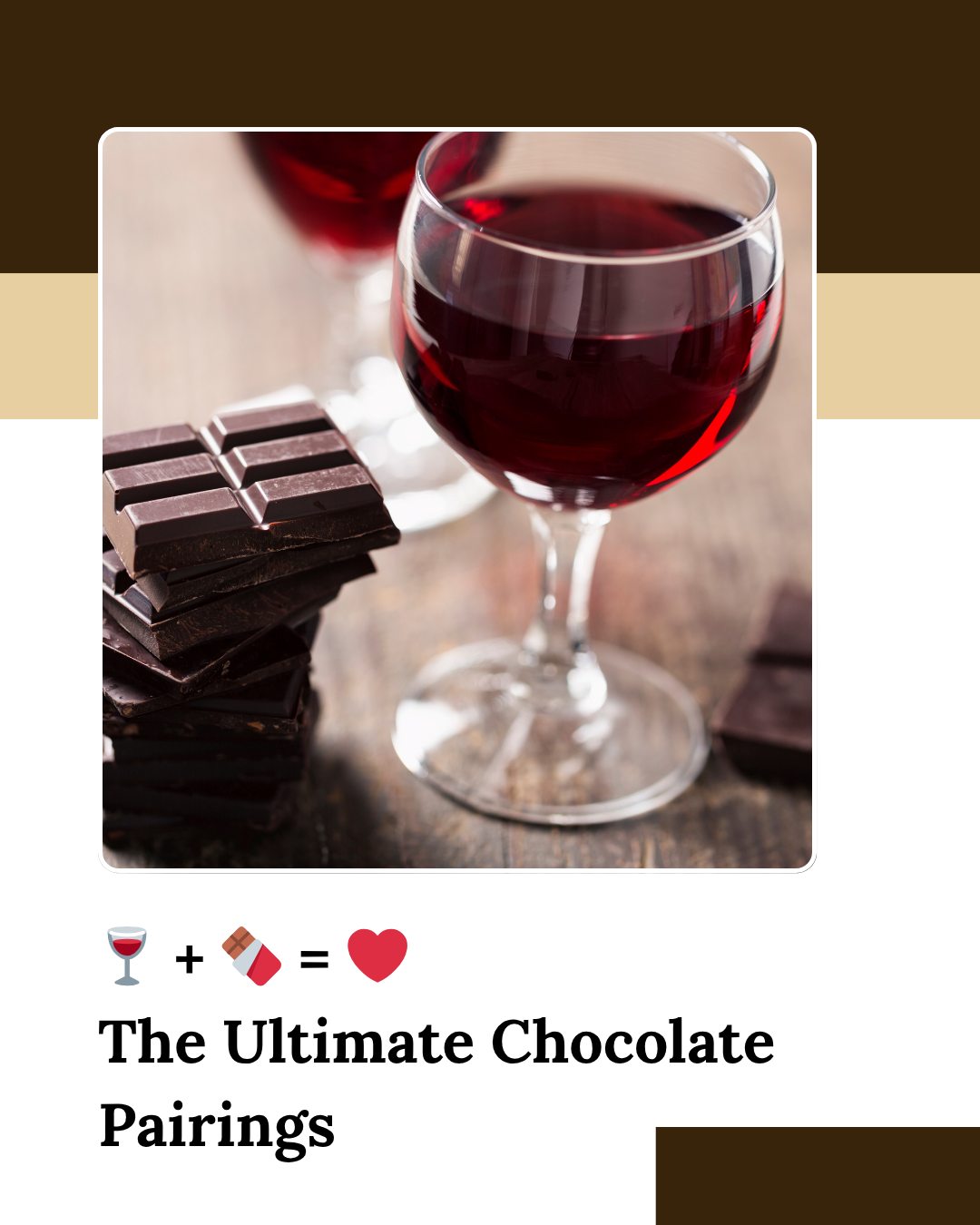 Chocolate & Wine Tasting 🍷🍫