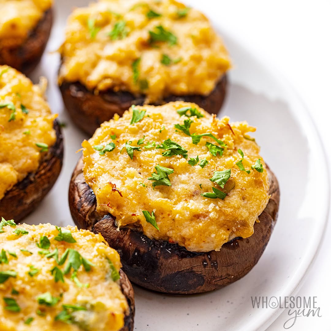 Stuffed Mushrooms 🍄