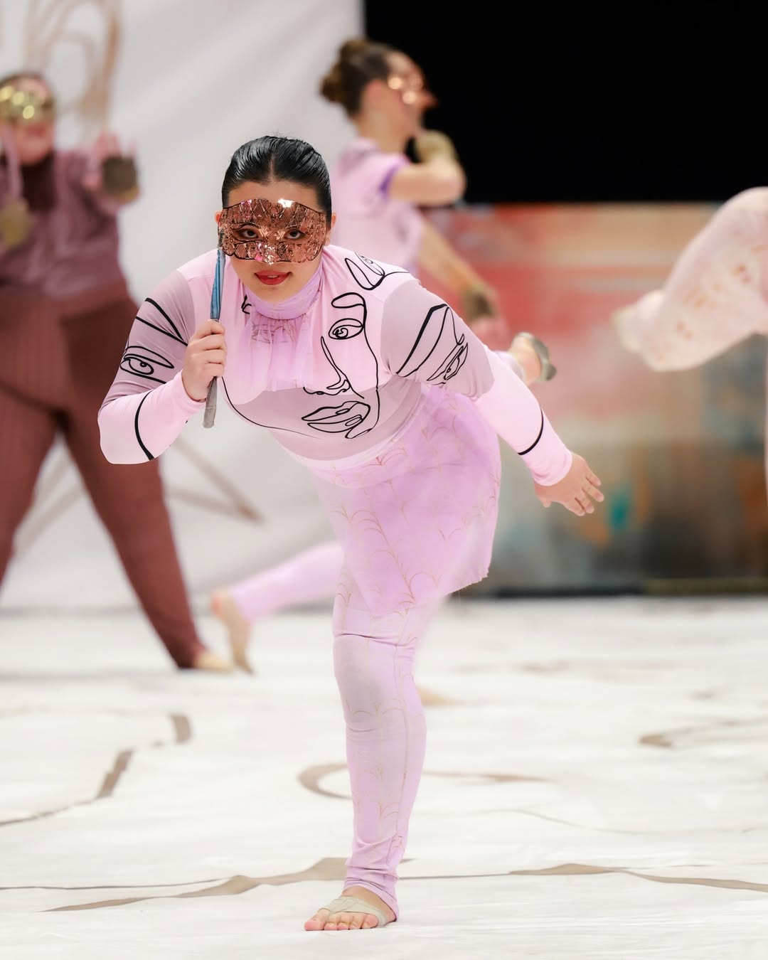 Masked Guard Dance Contest 💃