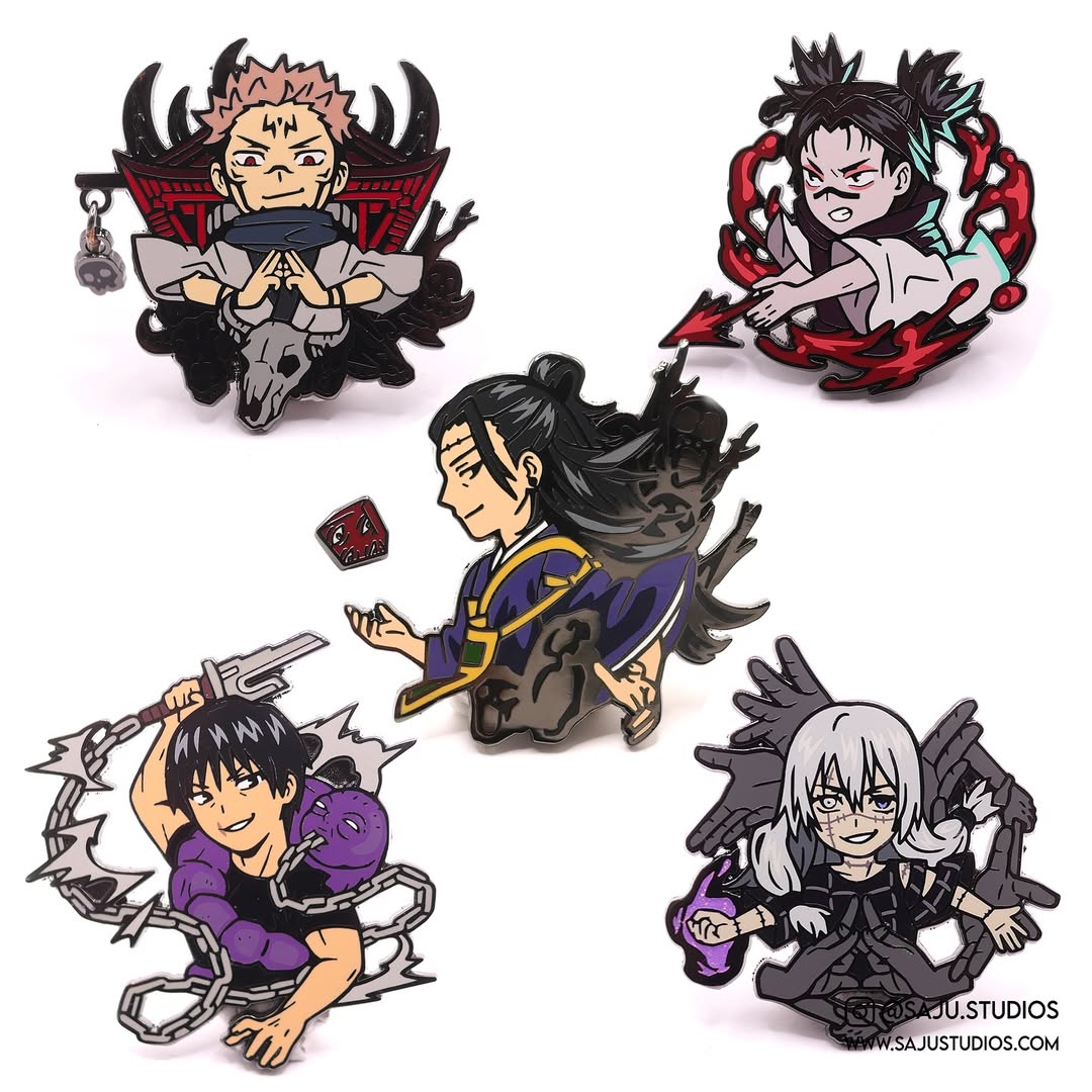 JJK Stickers & Pins