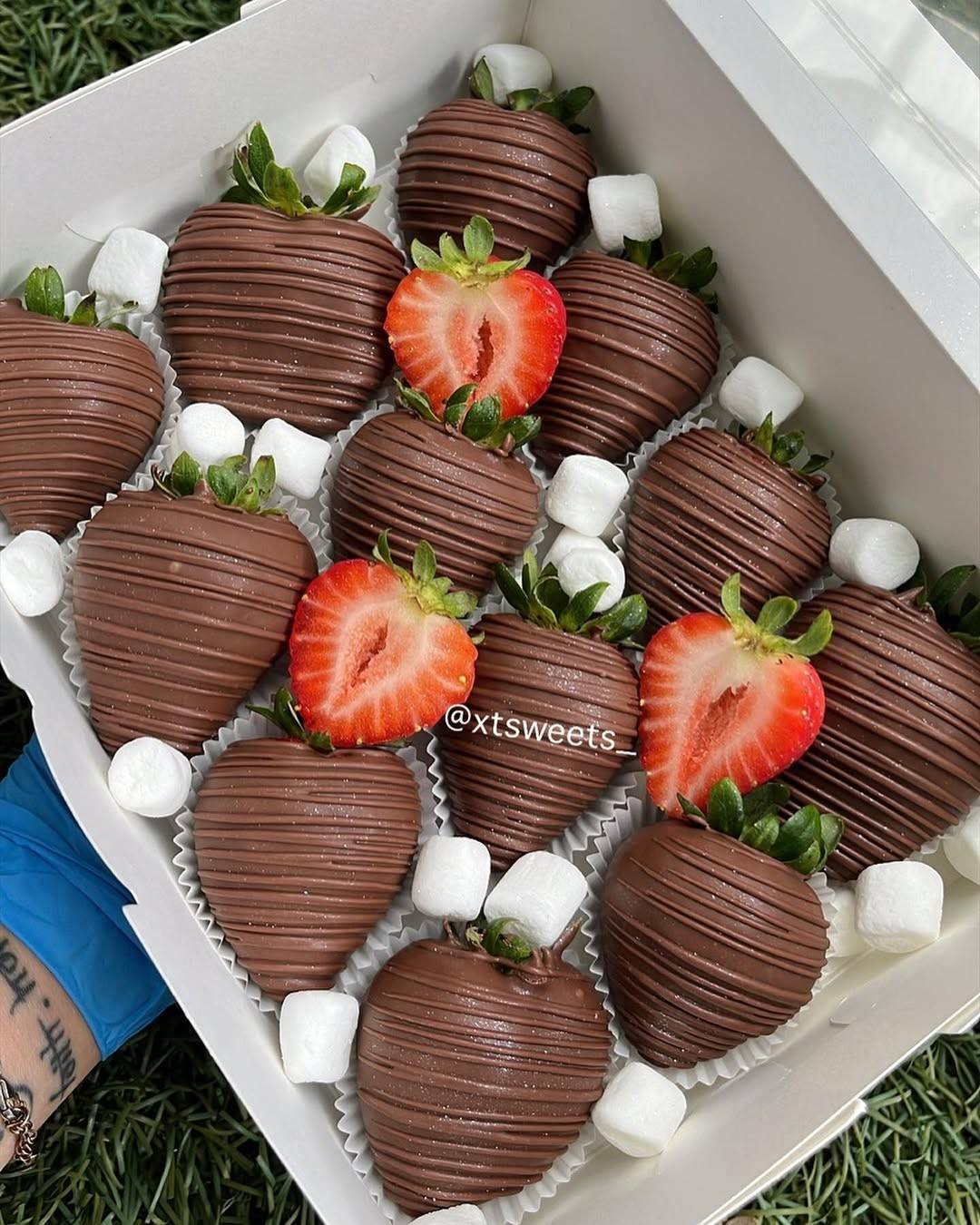 Chocolate-Covered Strawberries 🍓