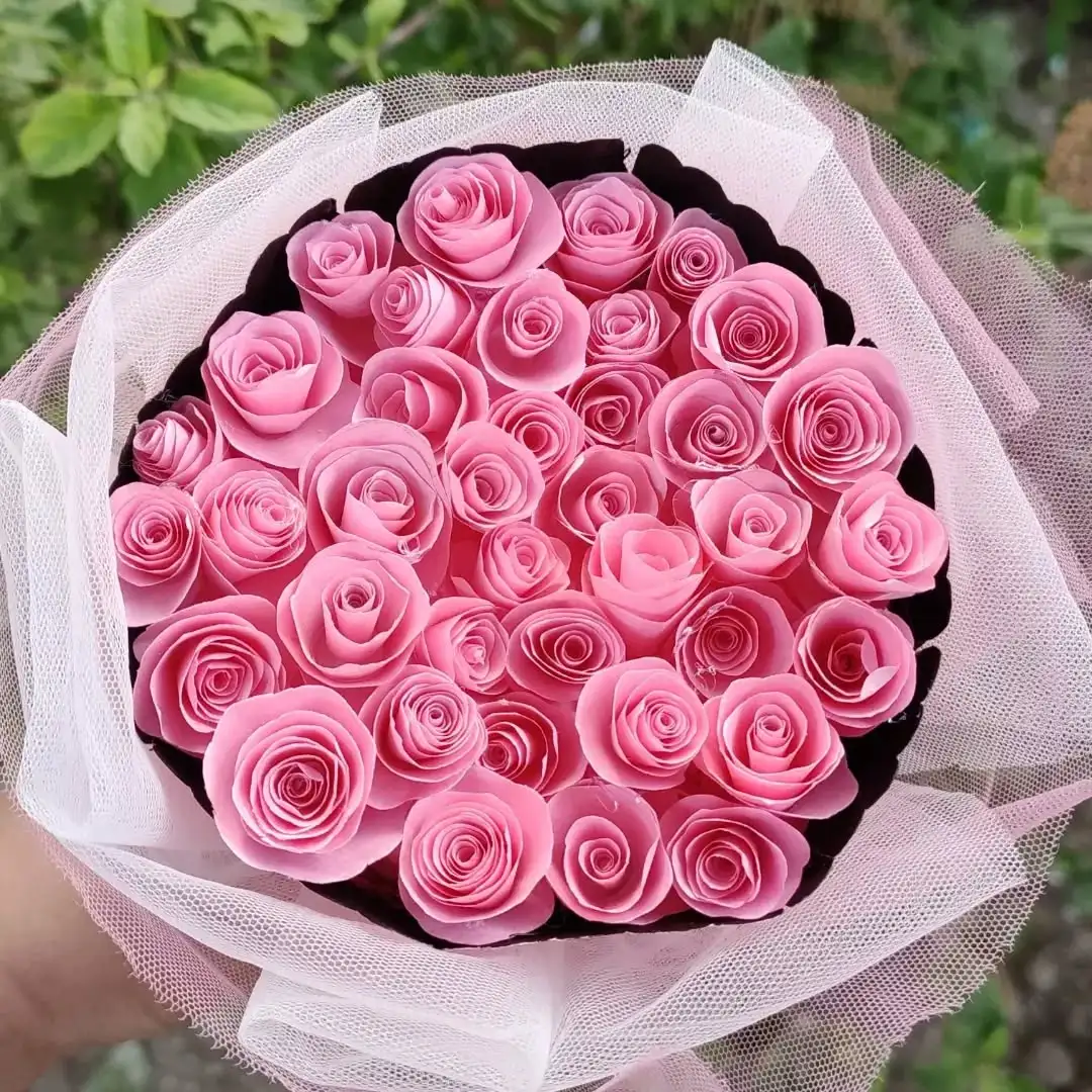 DIY Paper Flower Bouquets 🌸