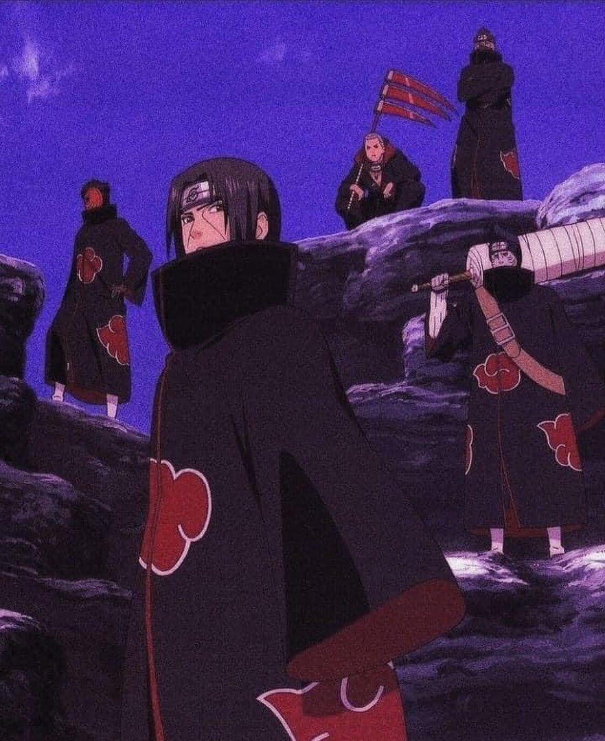 Akatsuki Clan Dark Theme ☁️