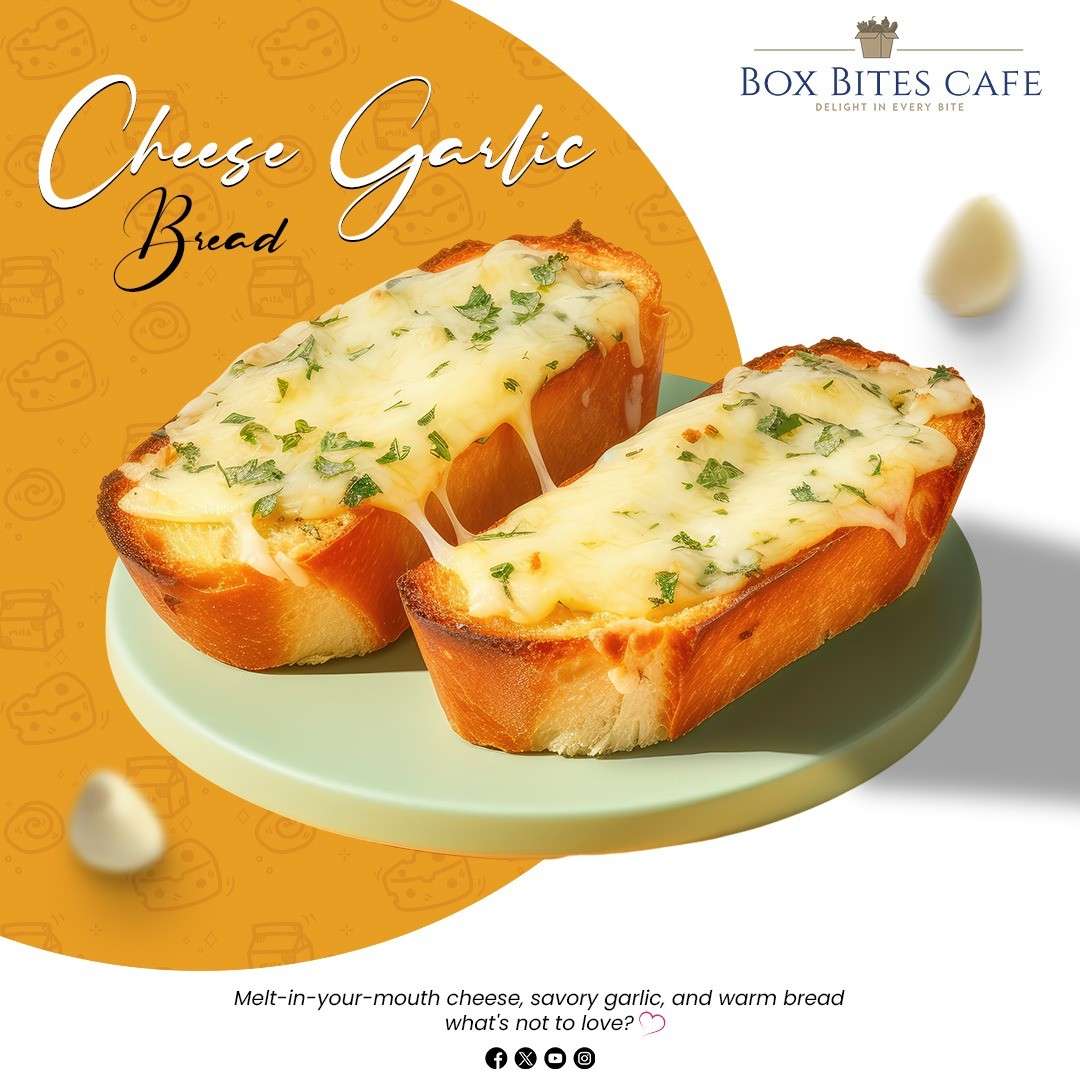Cheesy Garlic Bread Bites 🥖