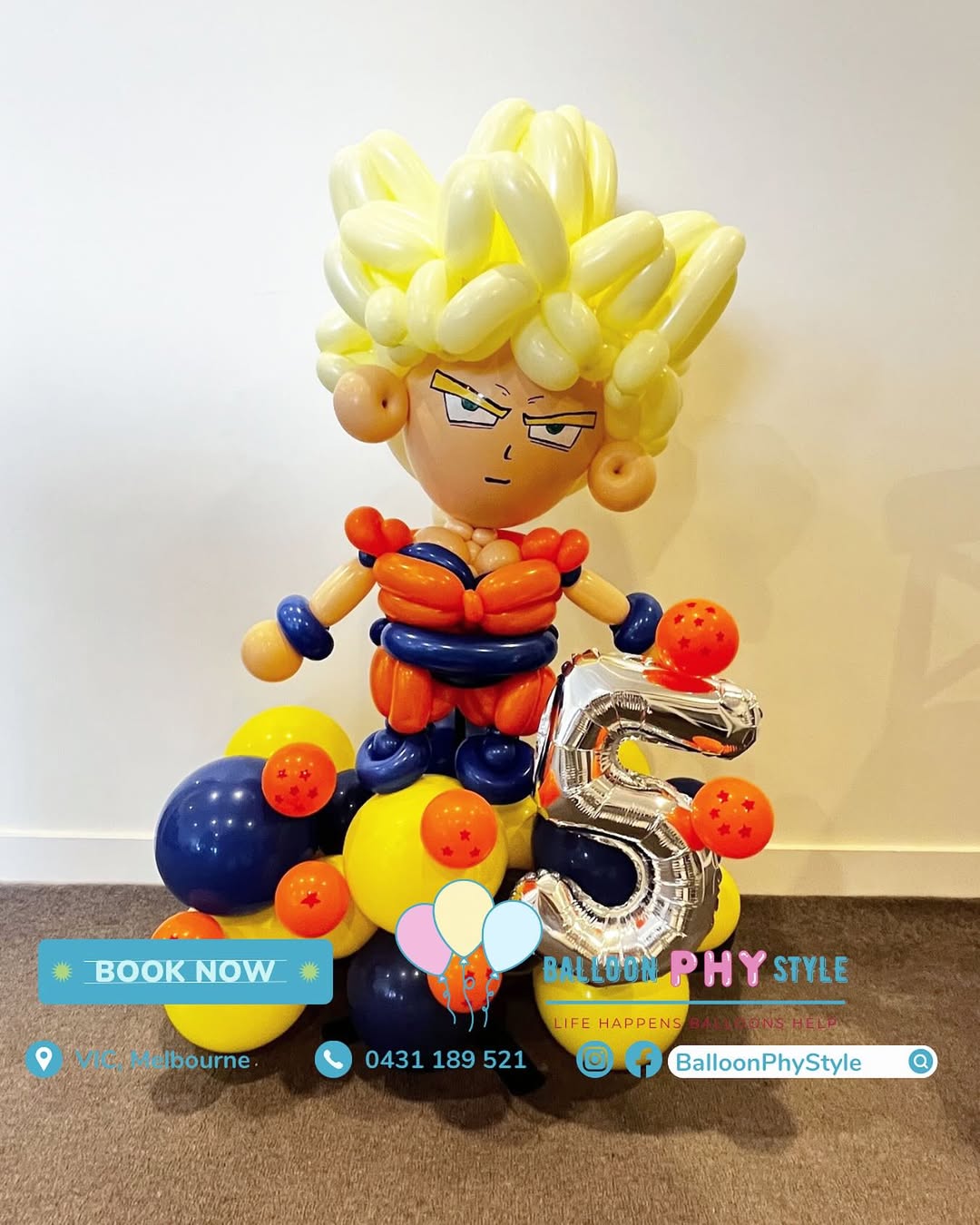 Floating Dragon Balls (balloons or lanterns) 🎈