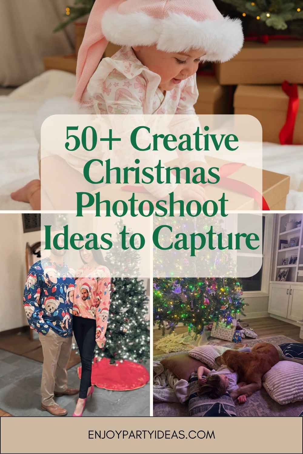50+ Creative Christmas Photoshoot Ideas to Capture