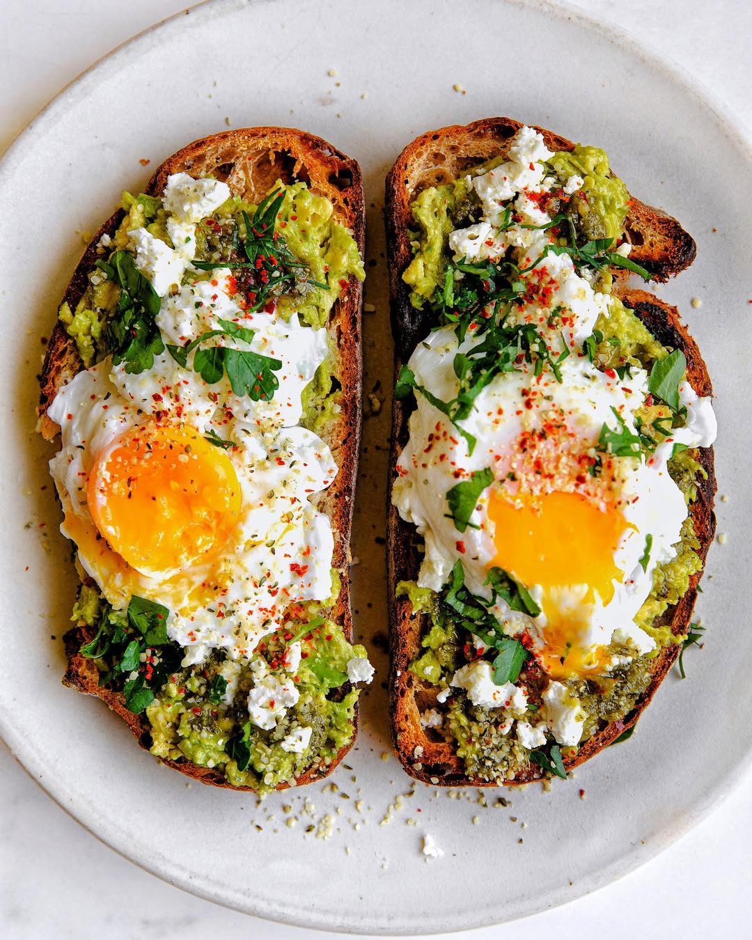 Avocado Egg Toast