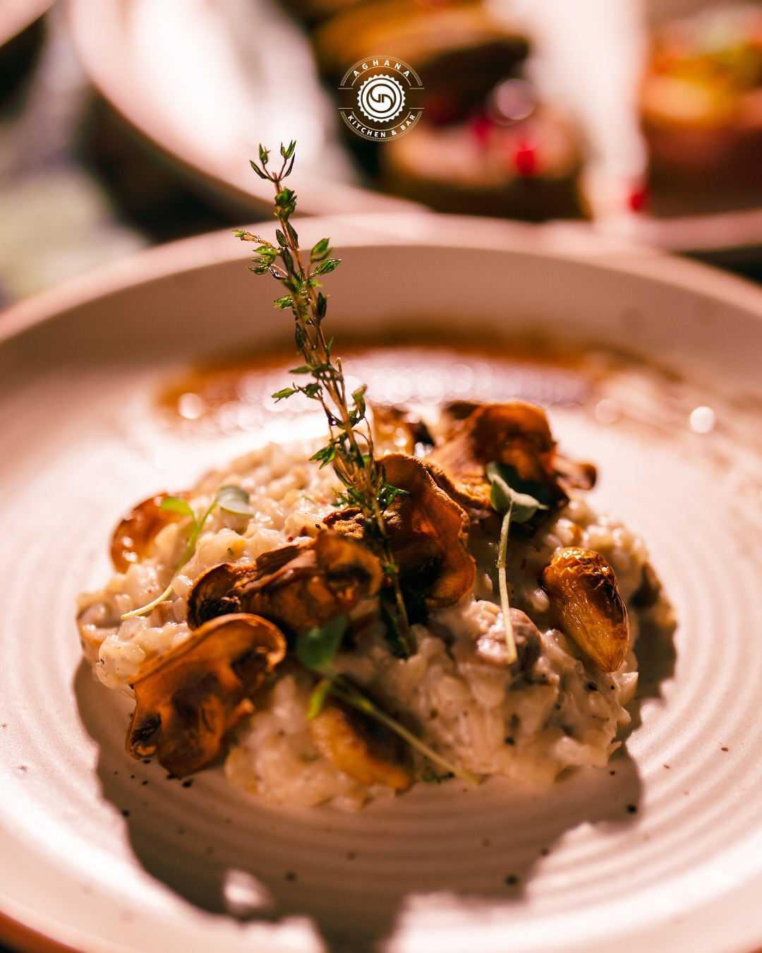 Creamy Mushroom Risotto