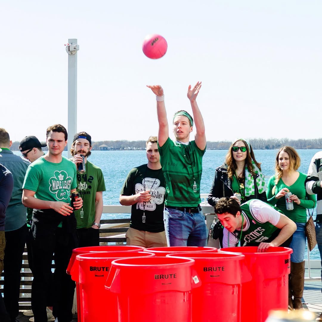 Giant beer Pong