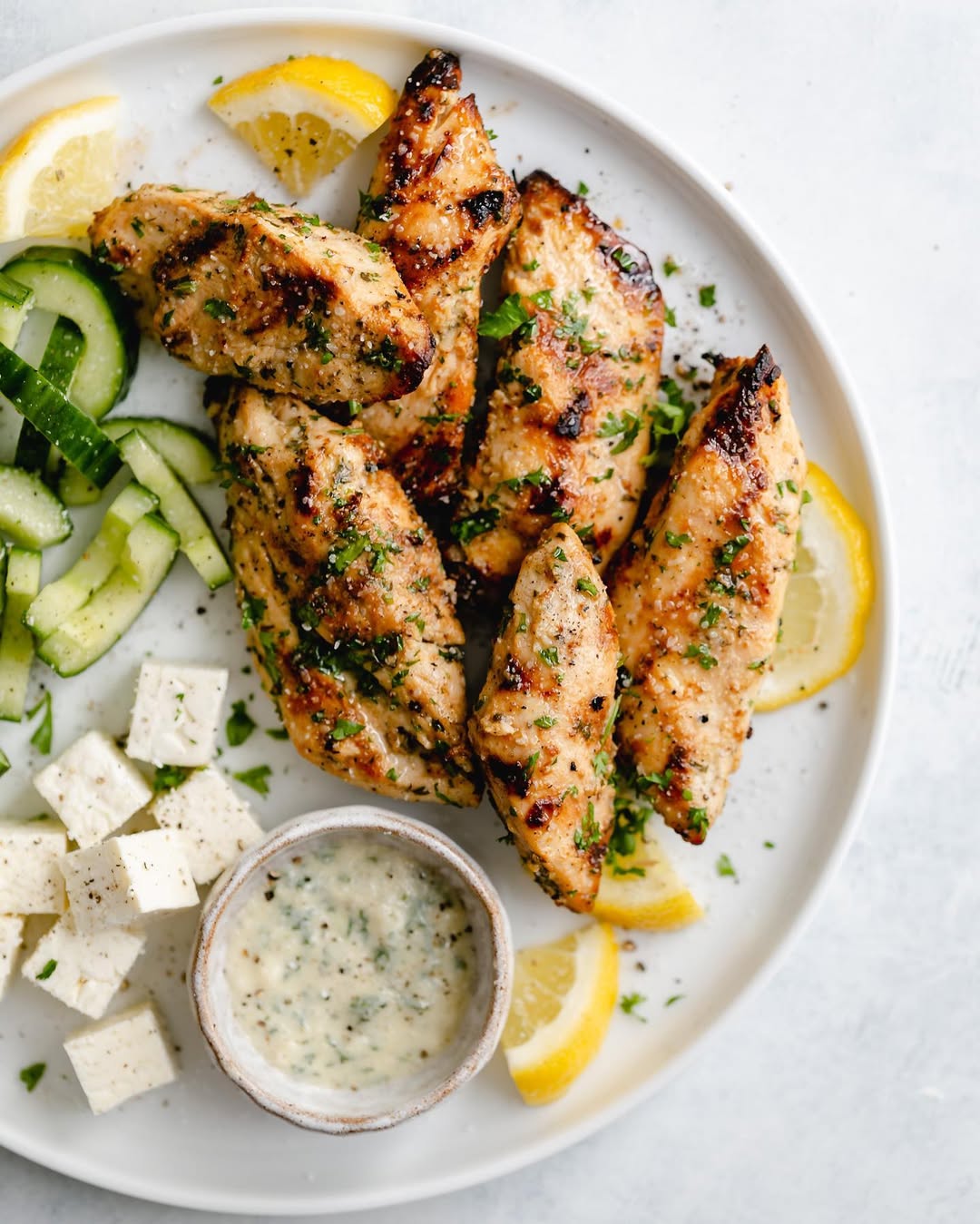 Grilled Lemon Herb Chicken