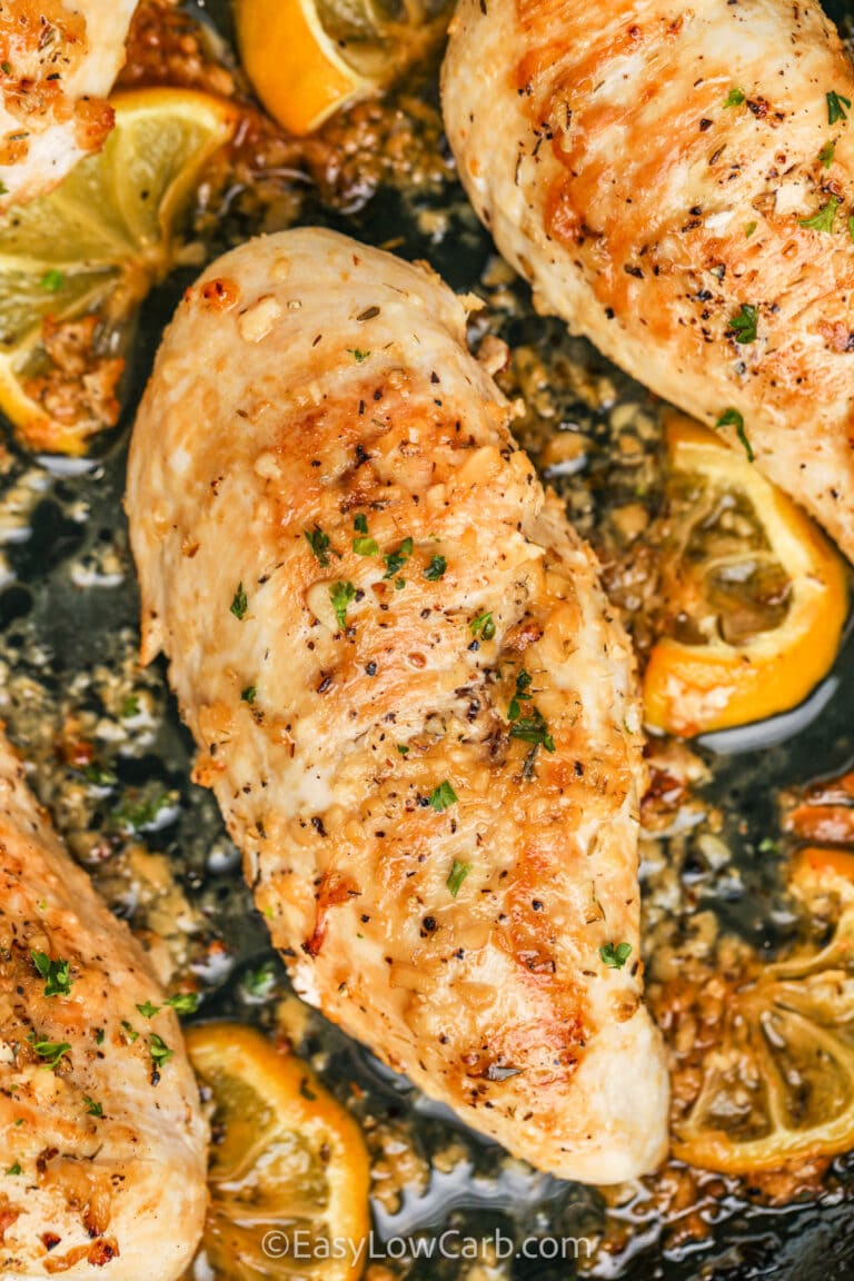 Lemon Garlic Roasted Chicken
