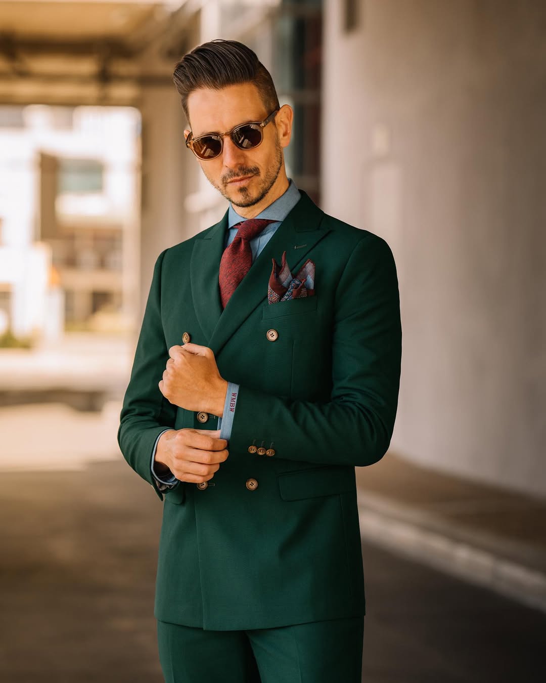 The Forest Green Suit