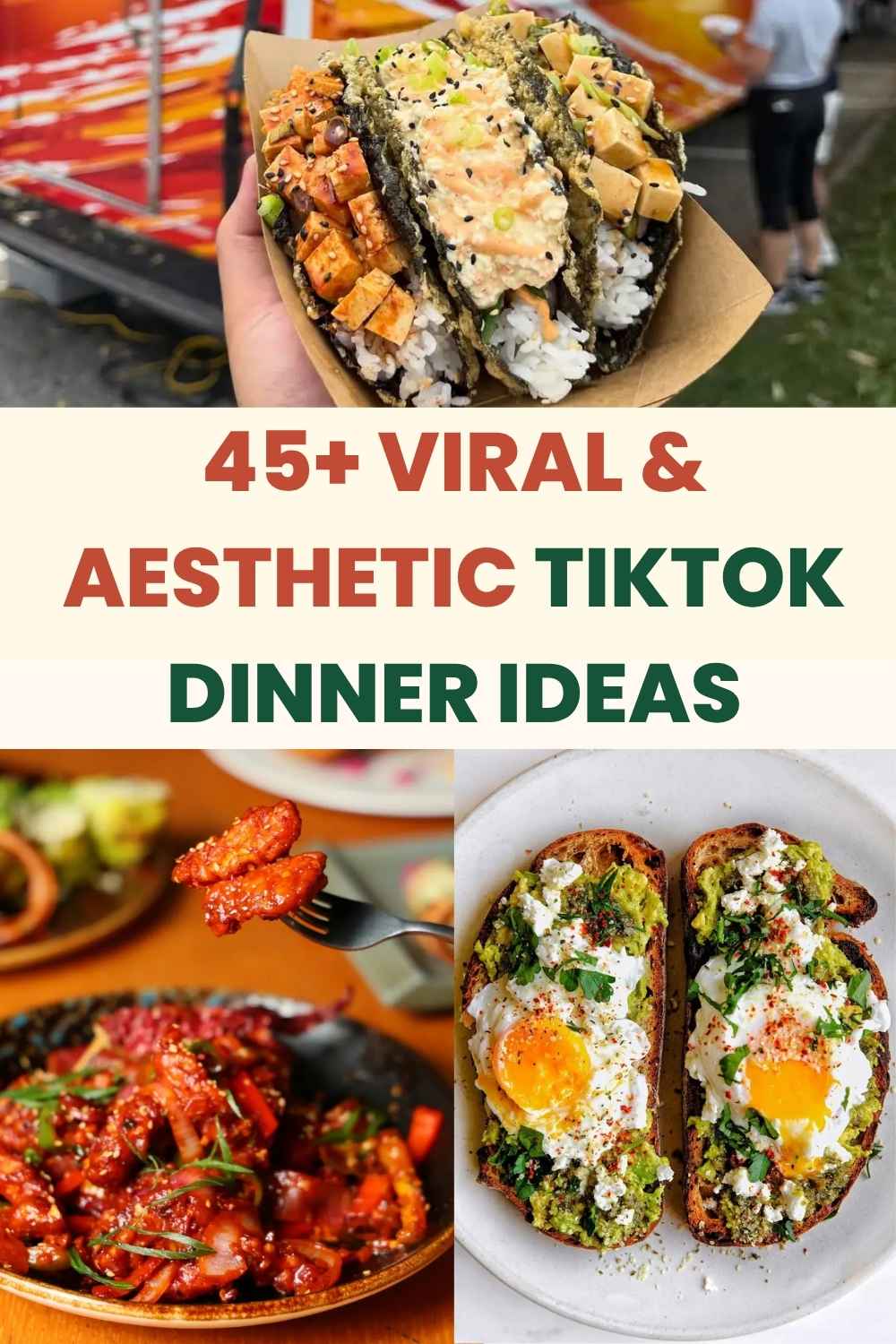 TikTok Dinner Ideas