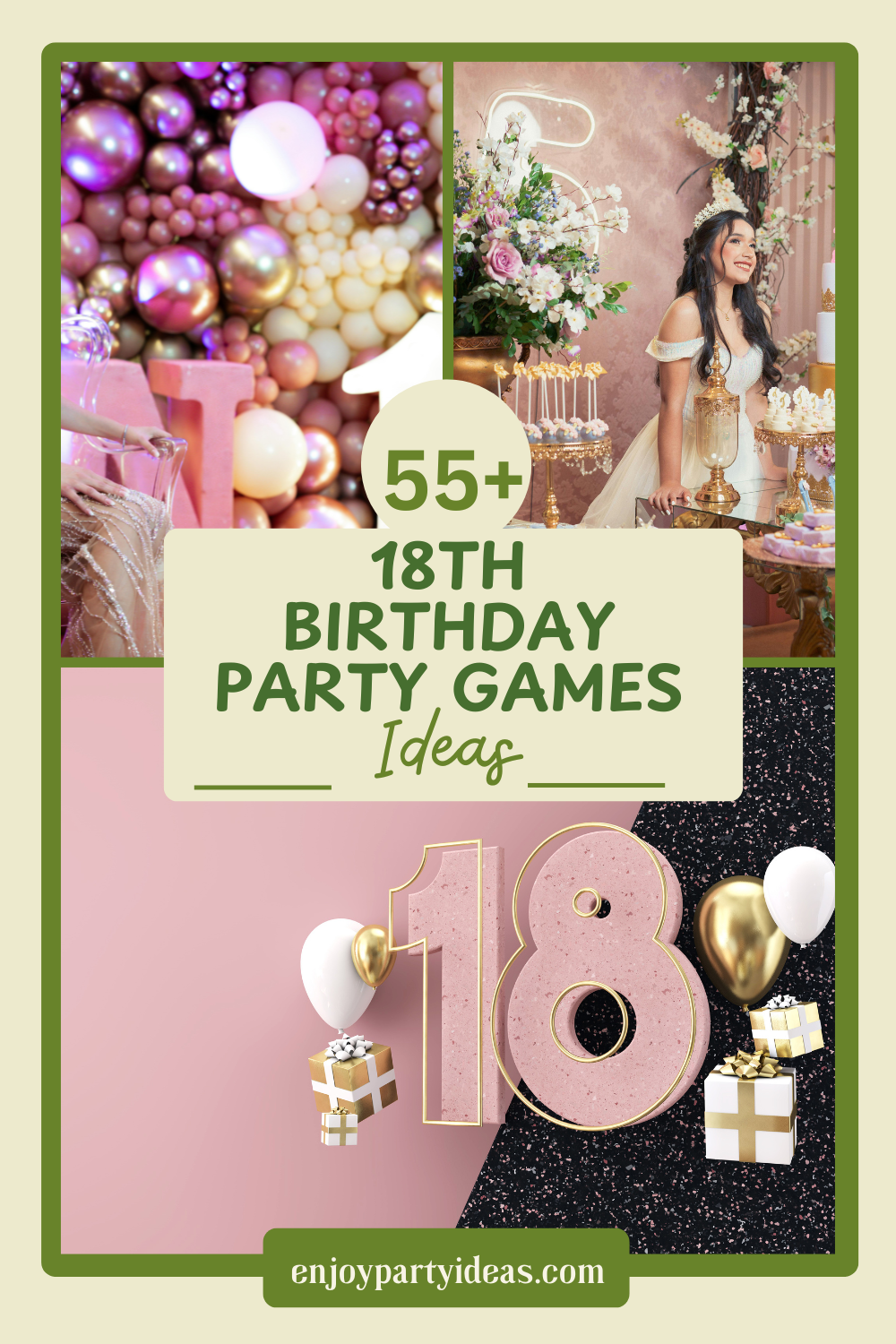 18th birthday party games