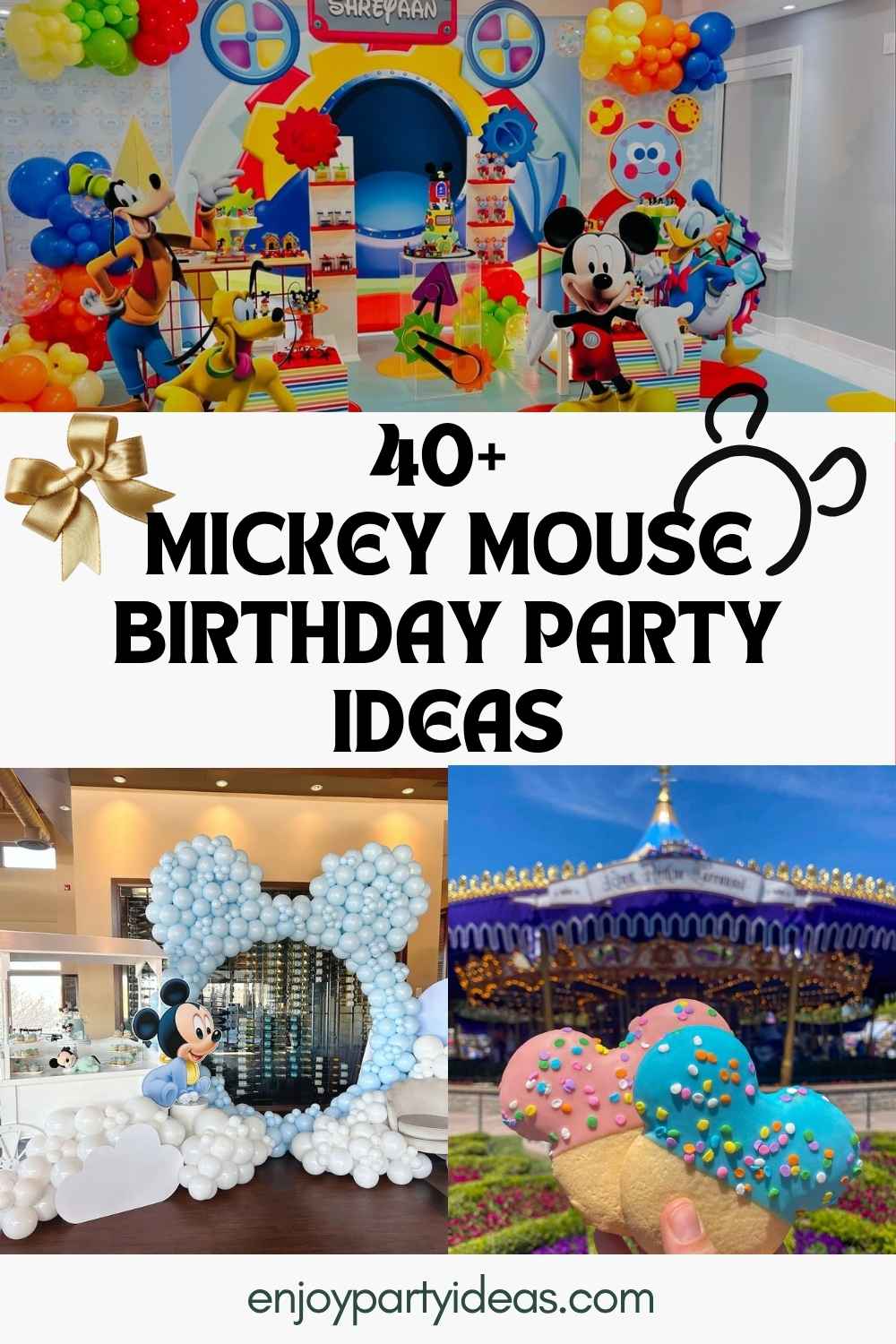 40+ Mickey Mouse Birthday Party Ideas