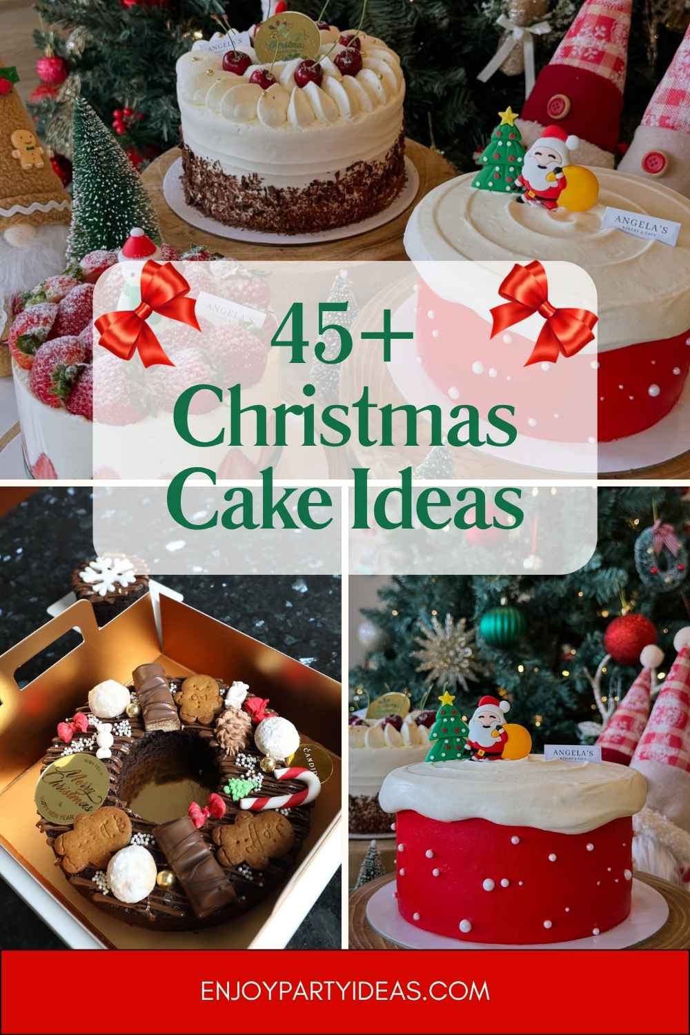 45+ Christmas Cake Ideas