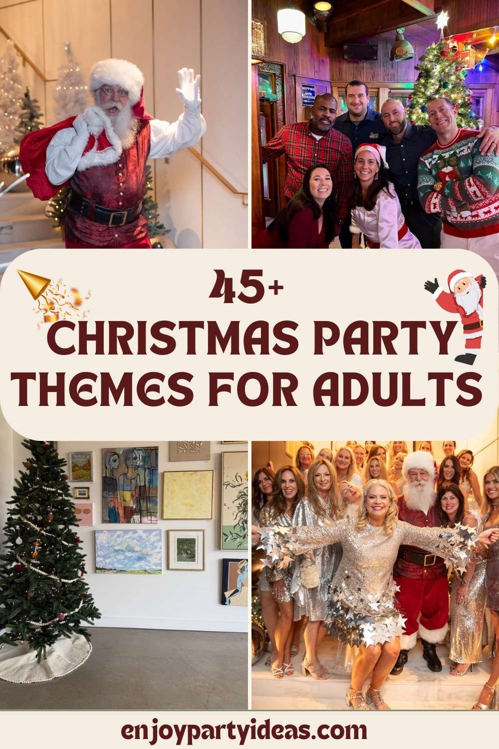 45+Christmas Party Themes for Adults