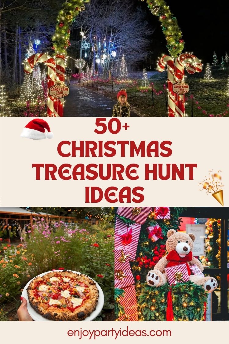 50+ Christmas Treasure Hunt Ideas