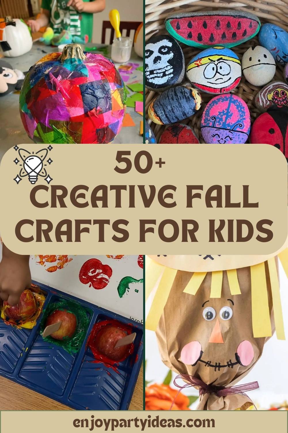 50+ Creative Fall Crafts for Kids