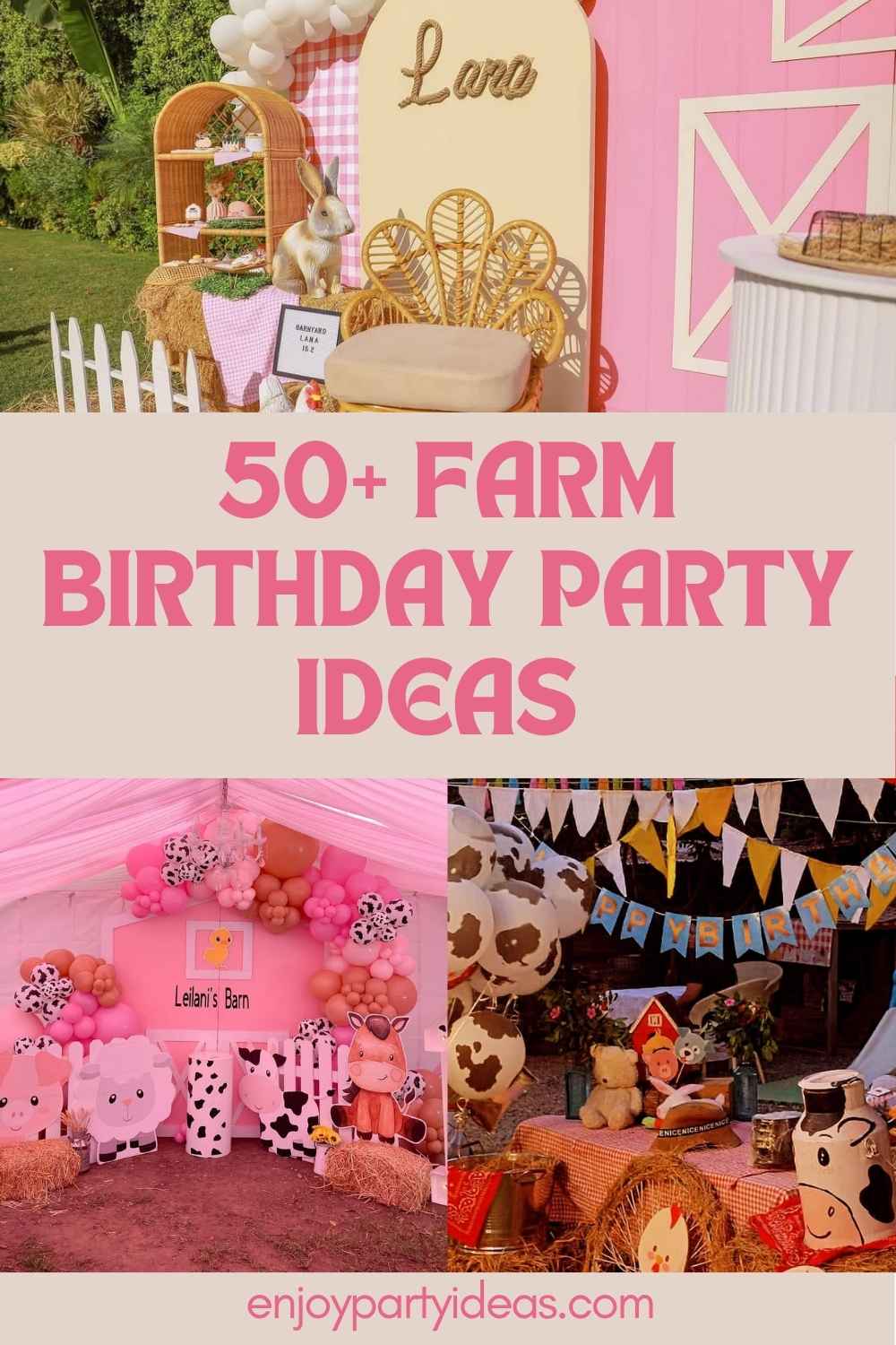 50+ Fun Farm Birthday Party Ideas for Kids