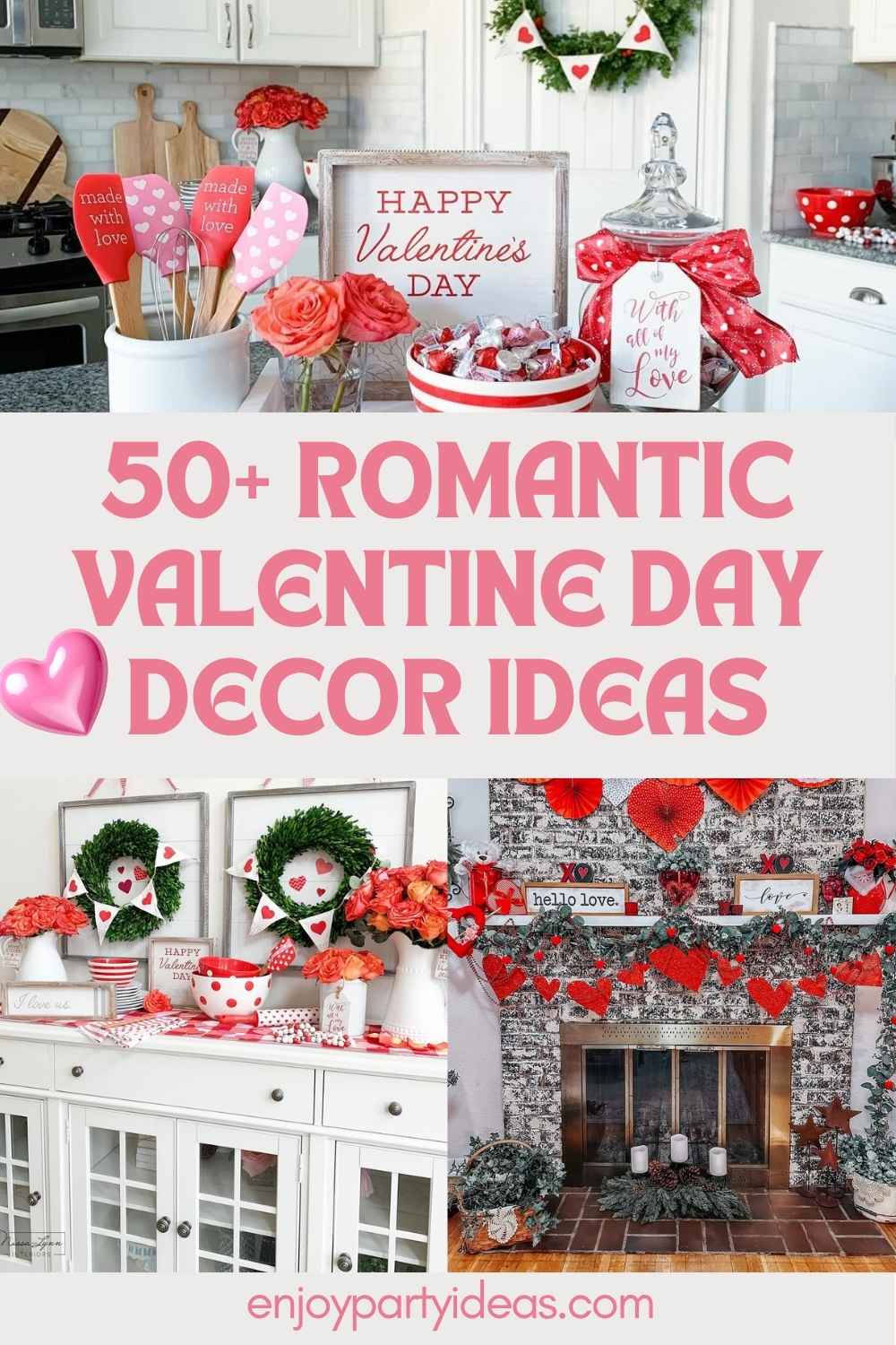 50+ Romantic Valentine’s Day Decor Ideas