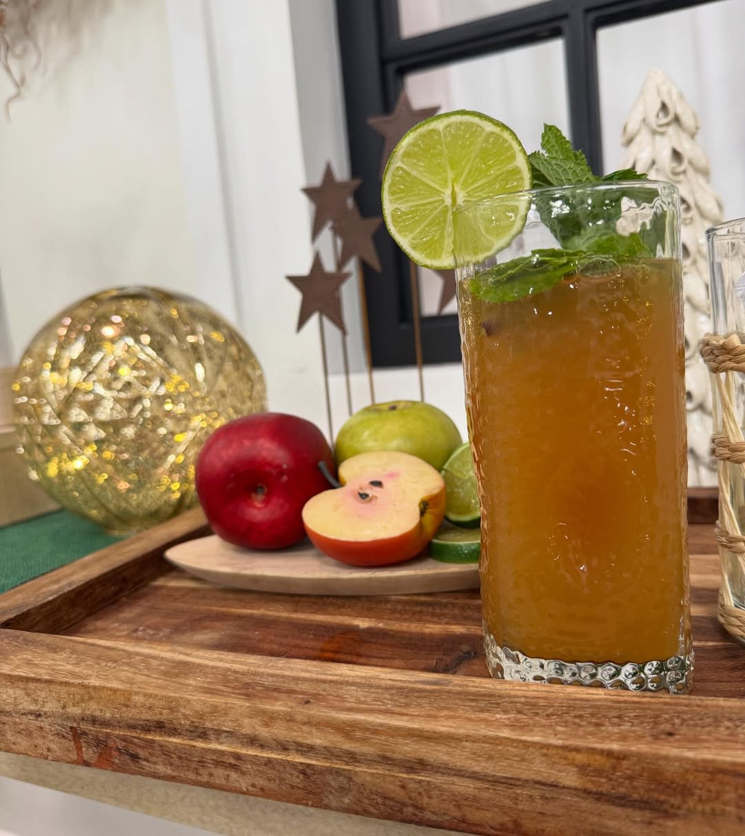 Apple Juice + Ginger Ale