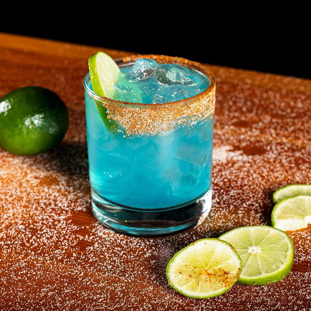 Blue Christmas Margarita
