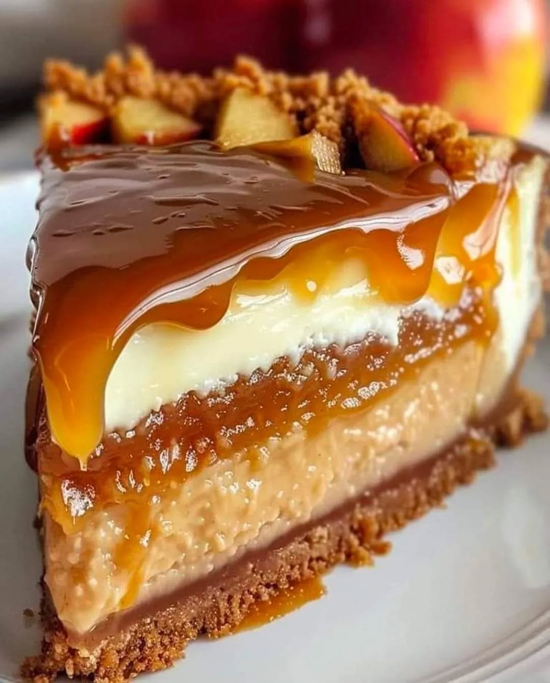 Caramel Apple Cheesecake