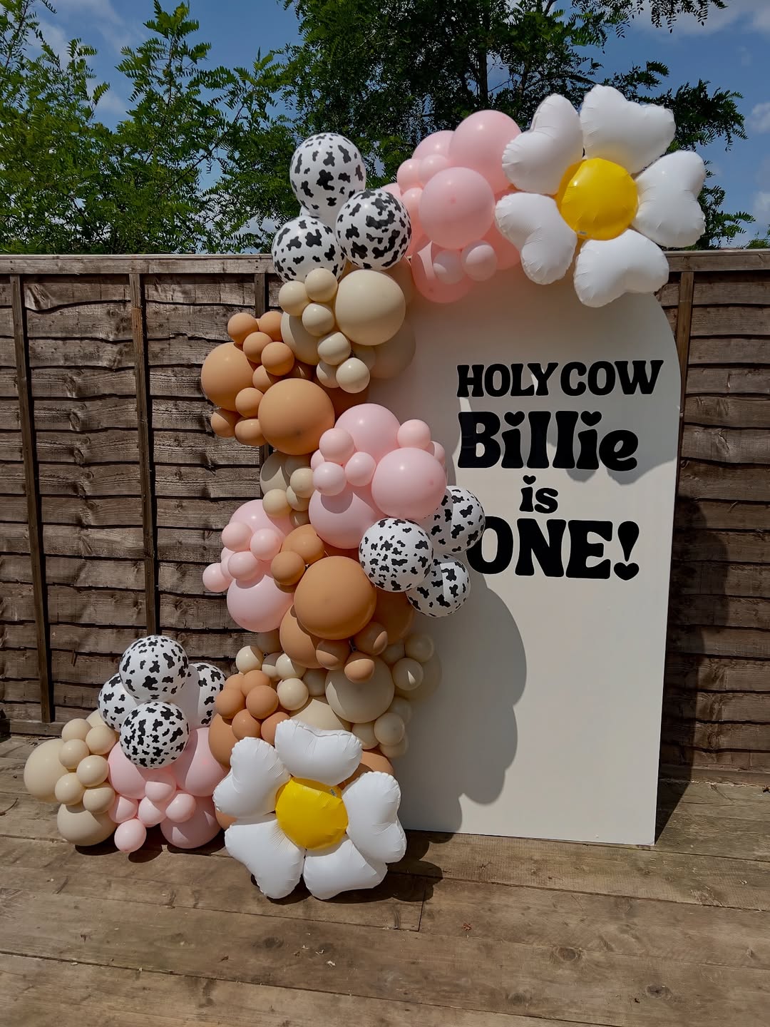 Cow-Print Balloons