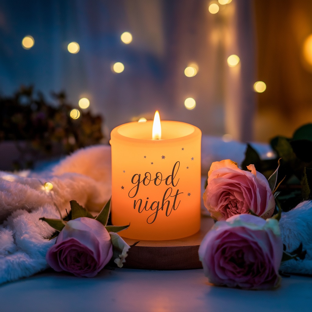 Cozy Candlelight Glow