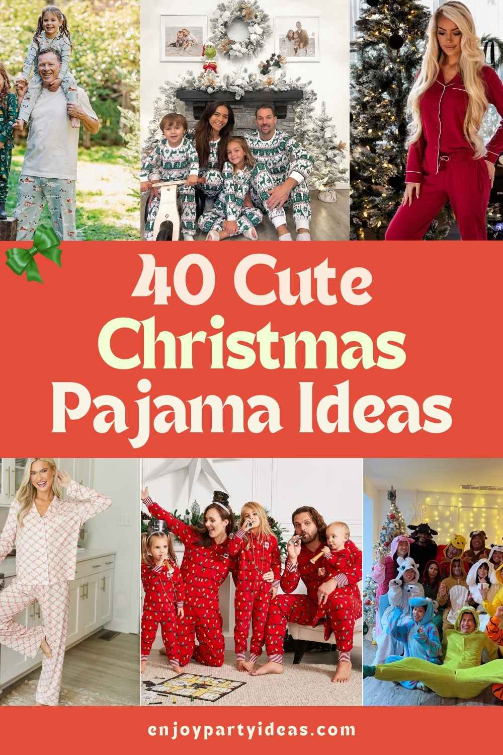 Cute Christmas Pajama Ideas
