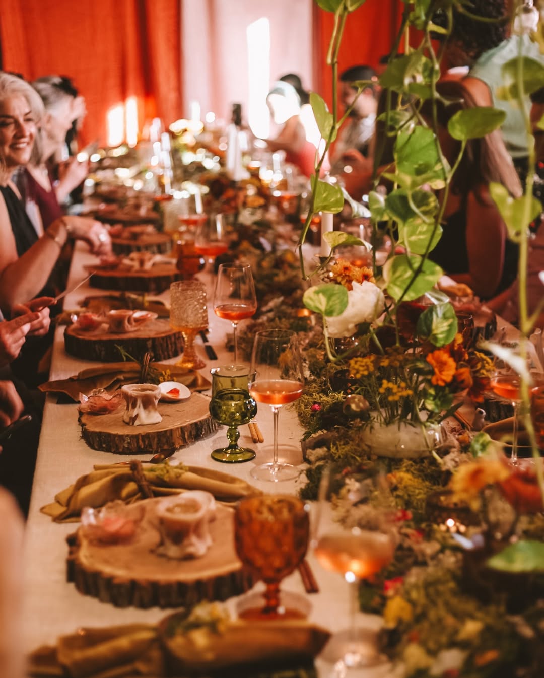 Elegant Garden Dinner