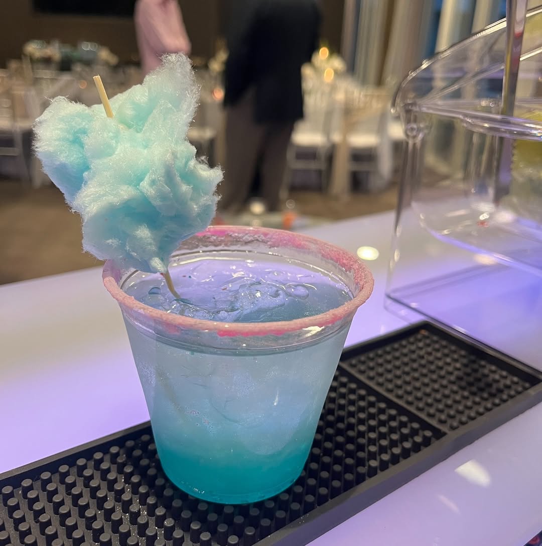 Fruity Cotton Candy Mocktail