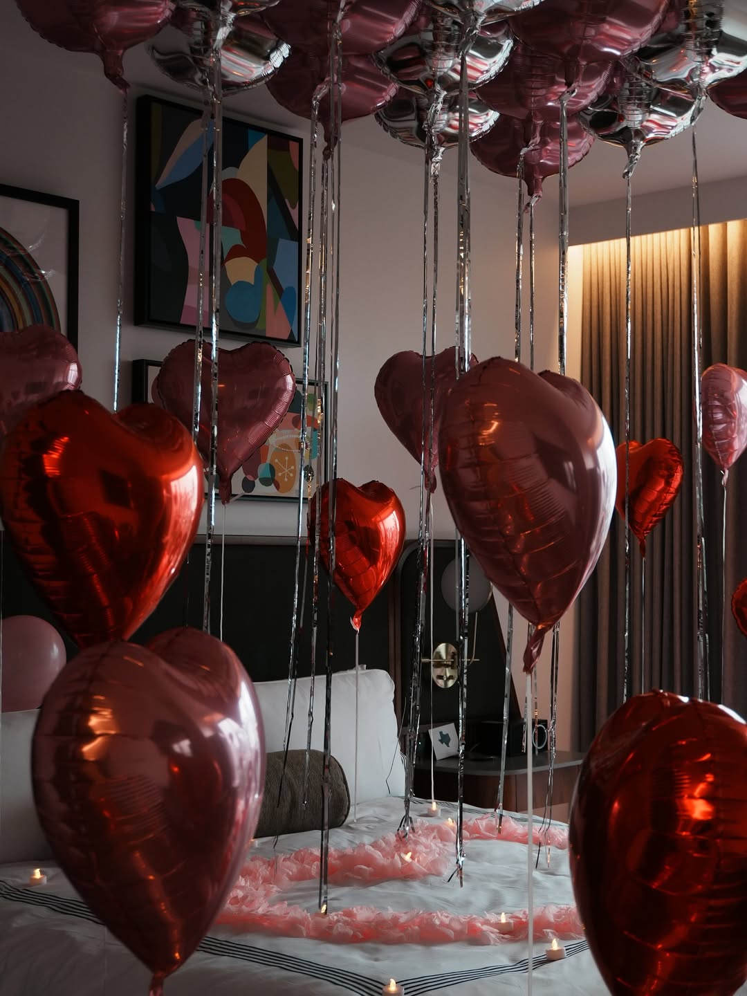 Heart-Shaped Balloons