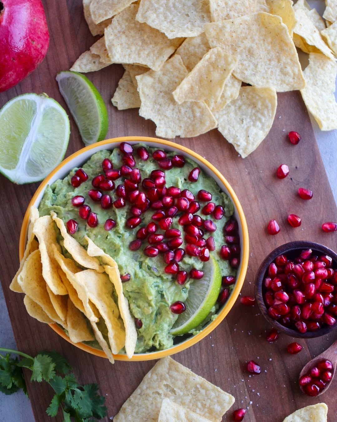 Pomegranate Guacamole
