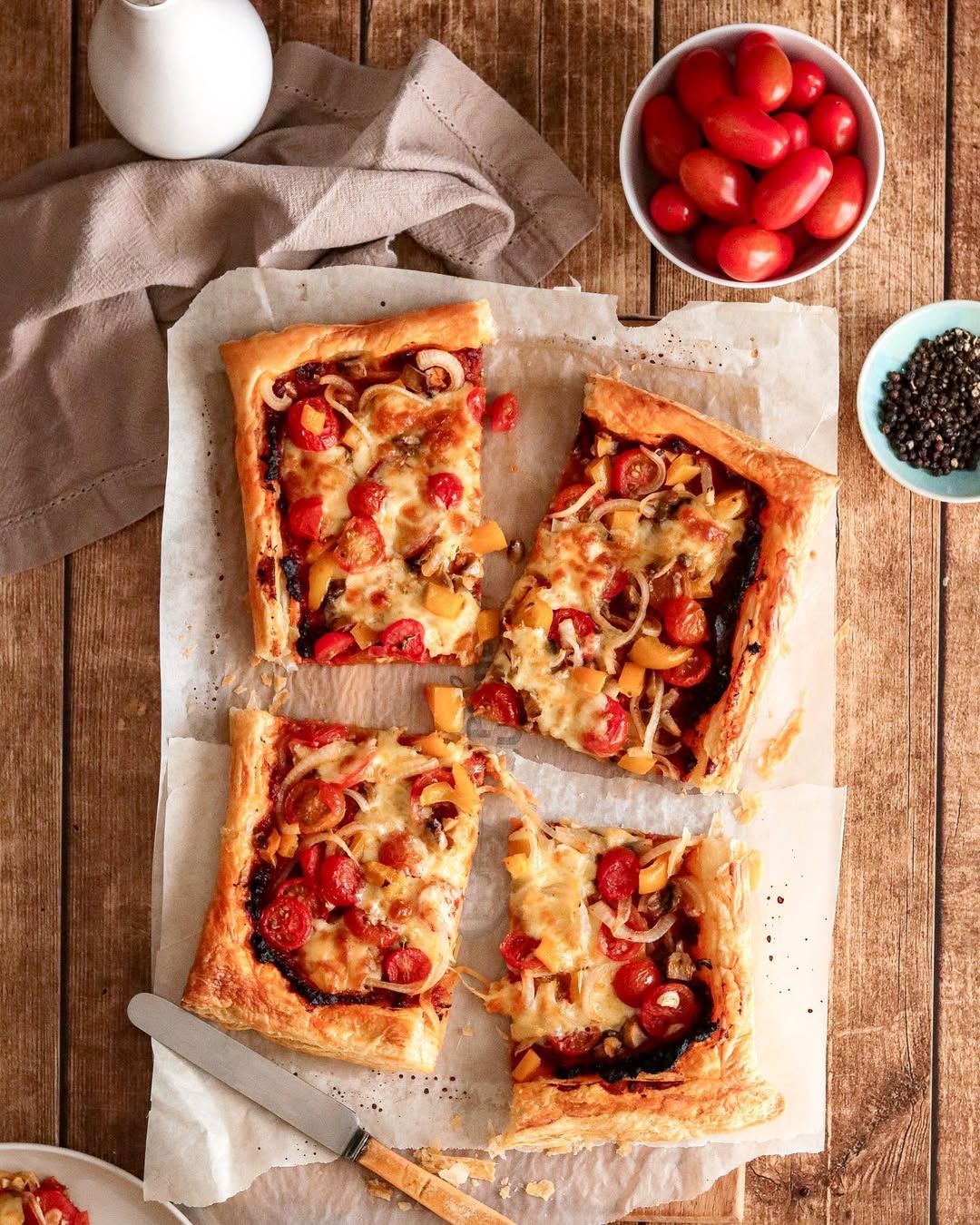 Roasted Vegetable Tart