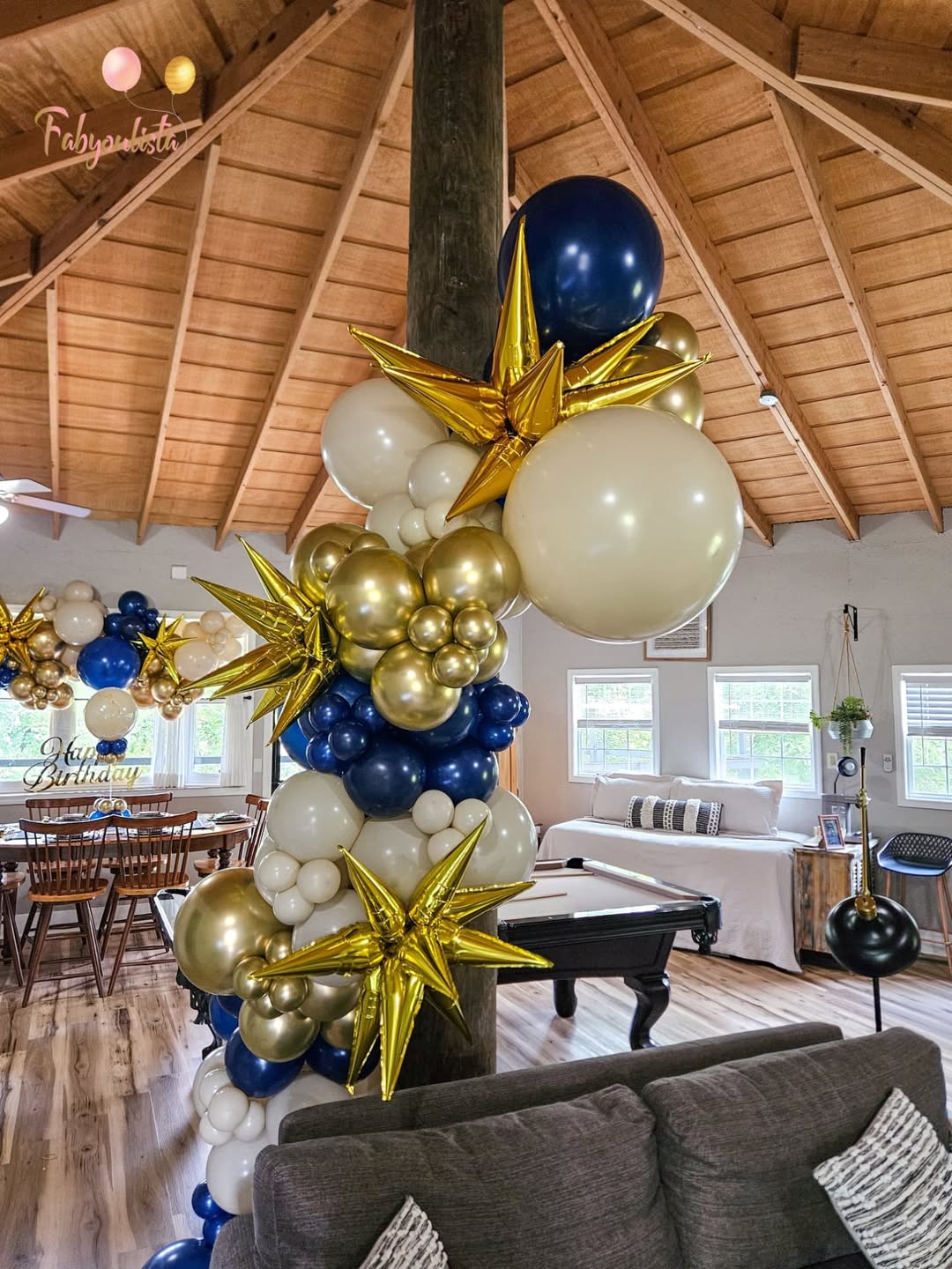 Royal Blue & Gold Elegance