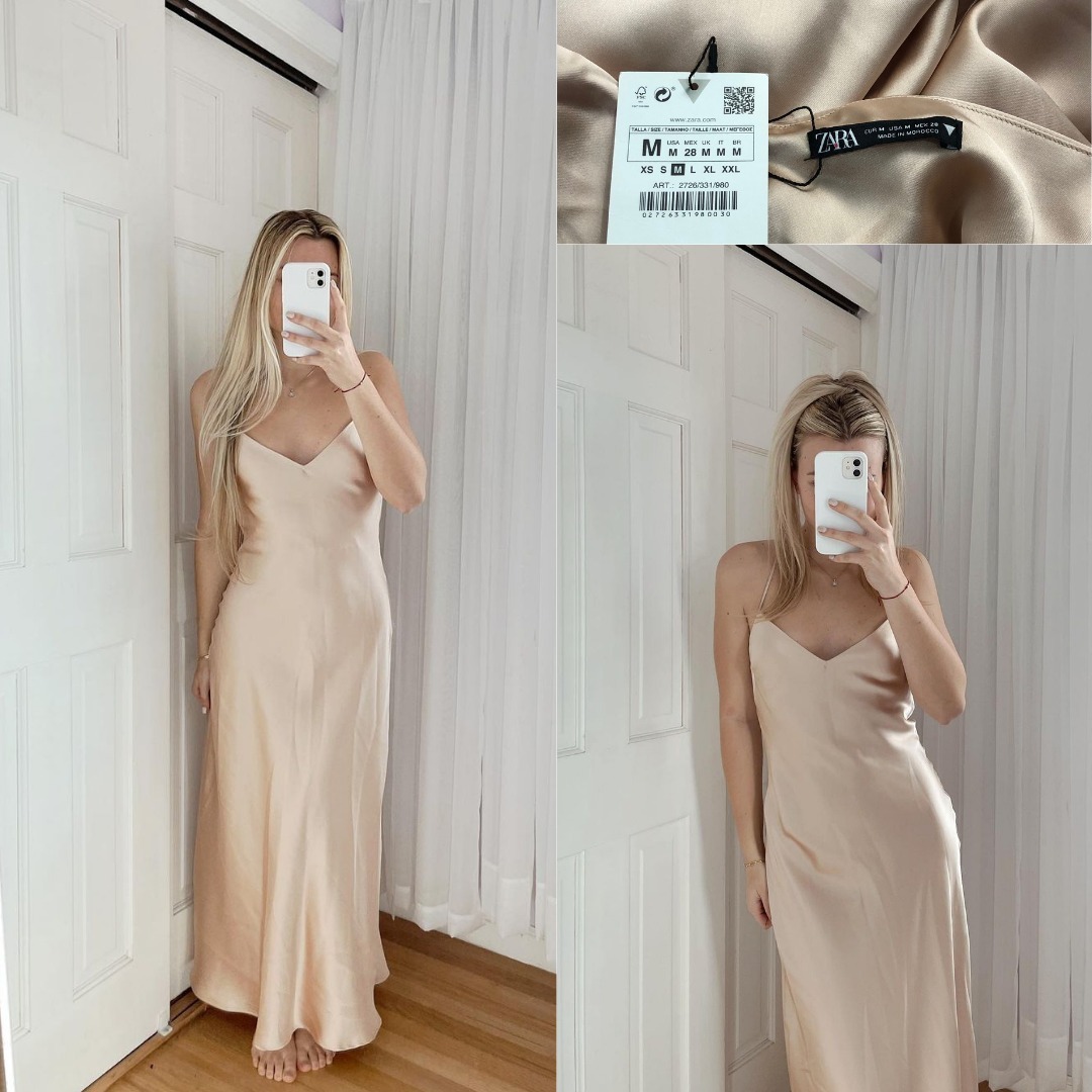 Satin Slip Dress