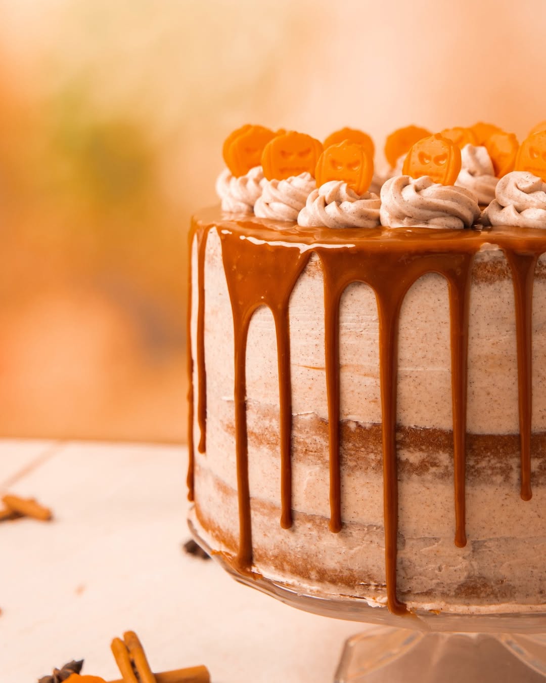 Spiced Caramel Cake