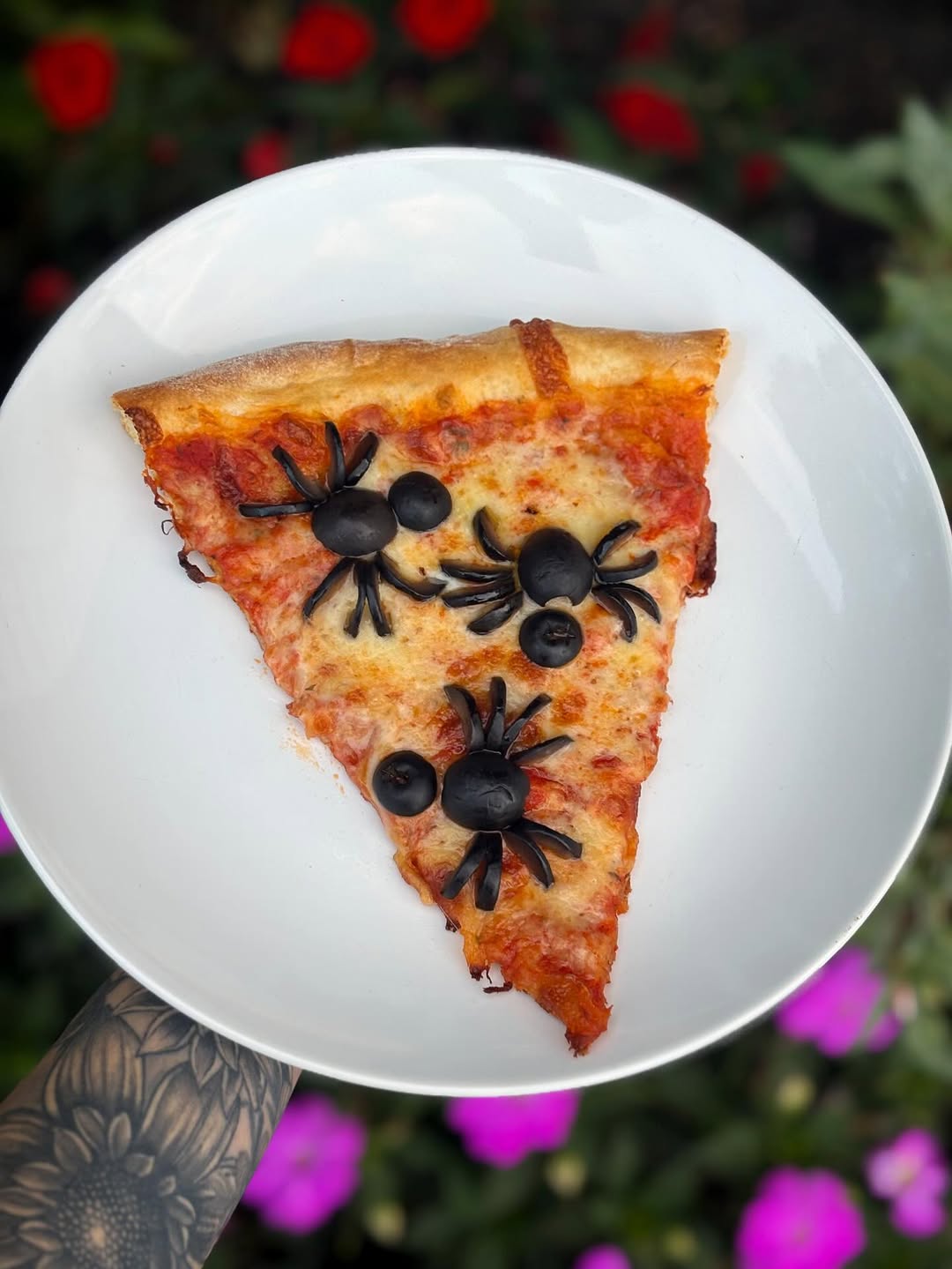 Spider Pizzas