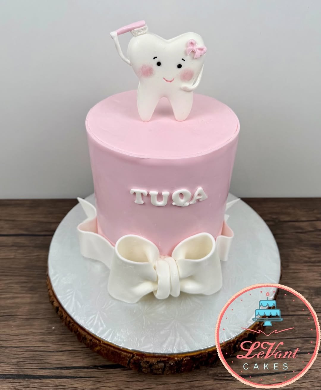 Tooth-Shaped Cake