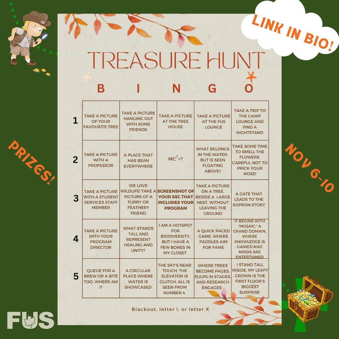 Treasure Hunt Bingo