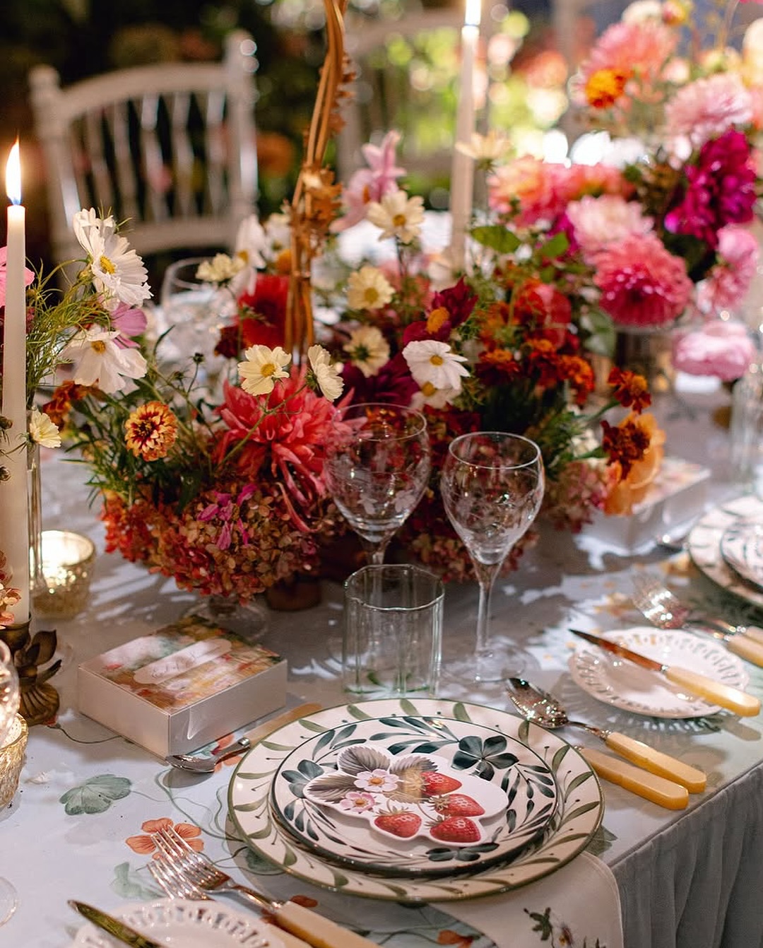 Wine and Crystal Glasses