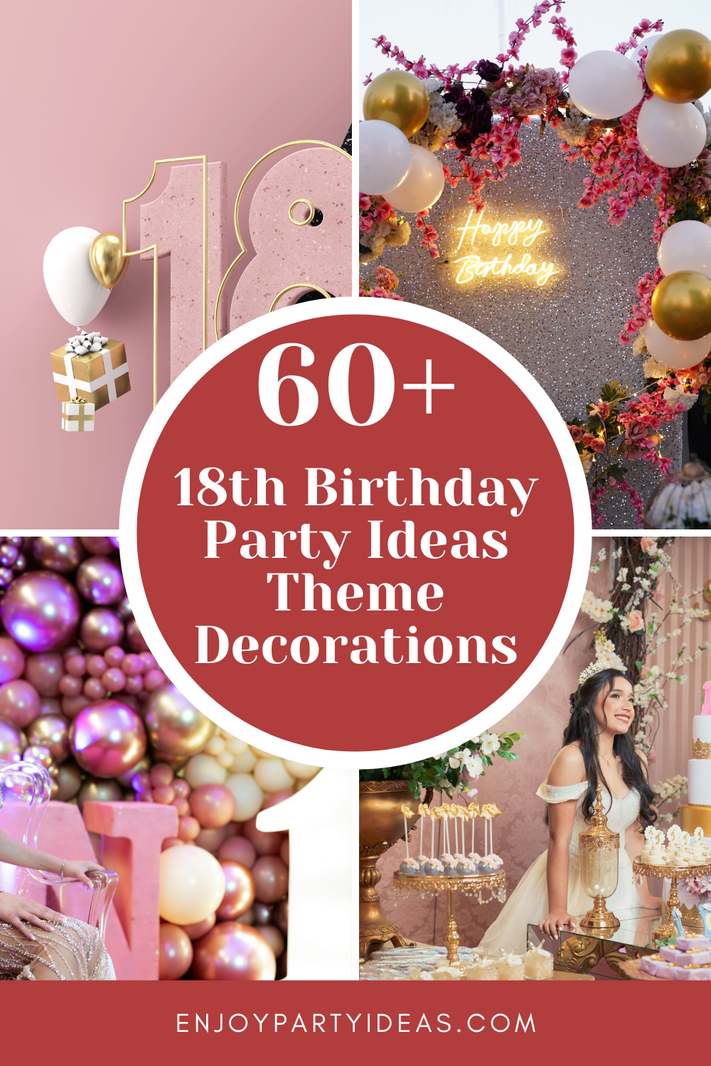 18th Birthday Party Ideas Theme Decorations