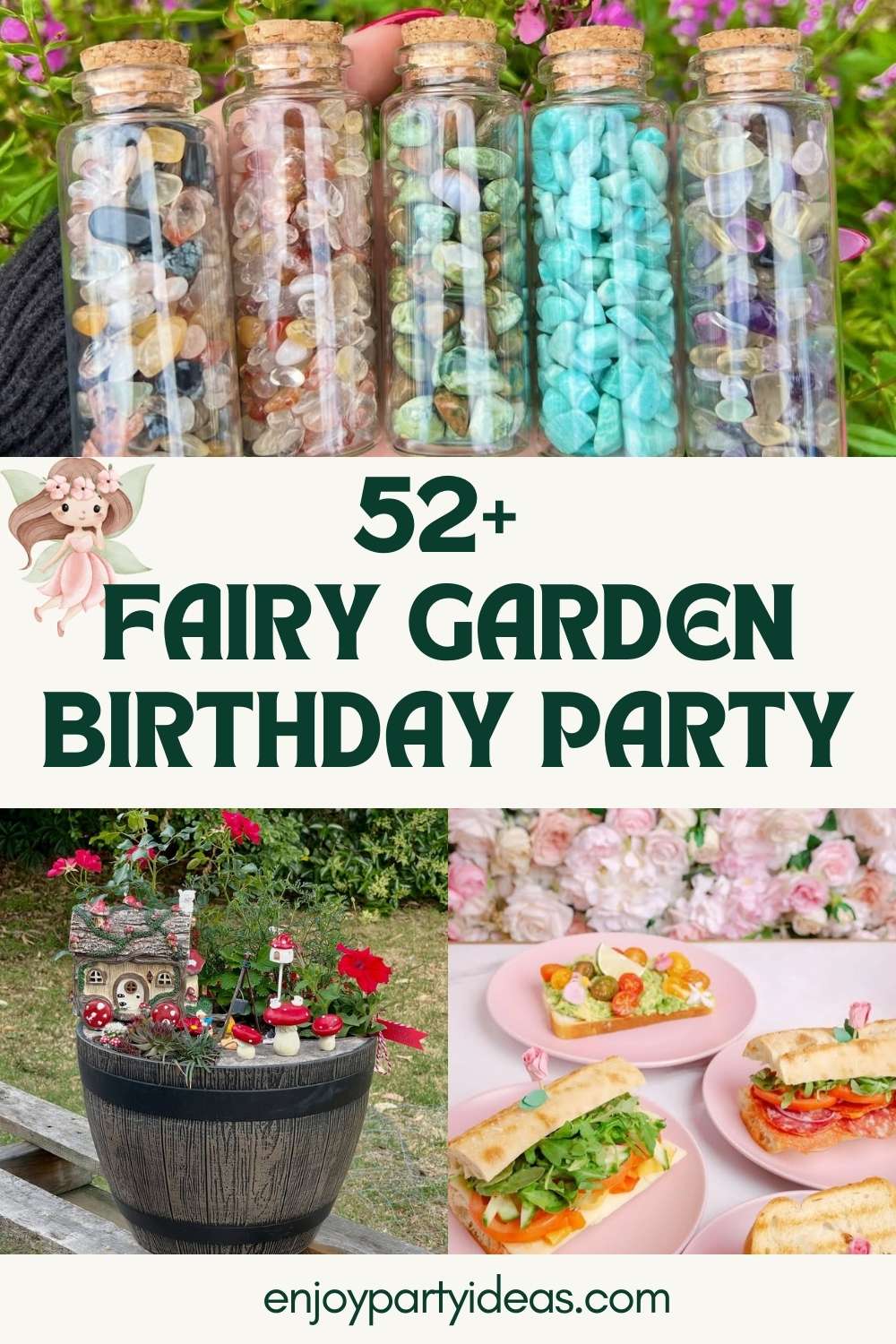 52+ Fairy Garden Birthday Party Ideas