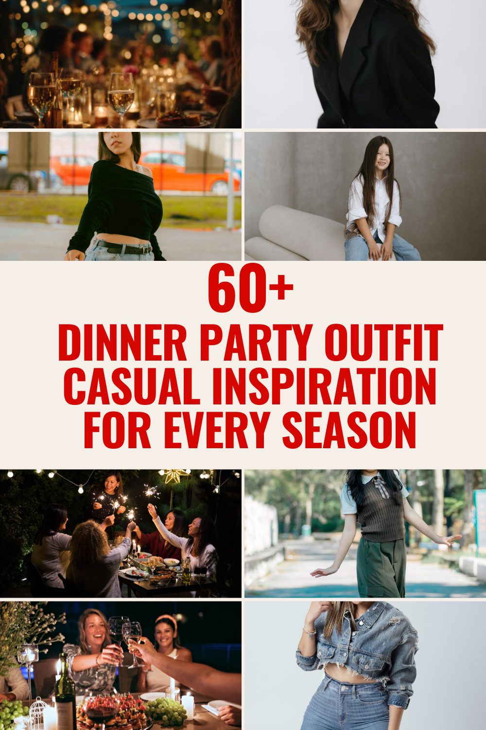 60+ Dinner Party Outfit Casual Inspiration for Every Season