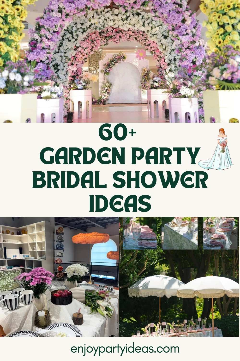 60+Best Garden Party Bridal Shower Ideas